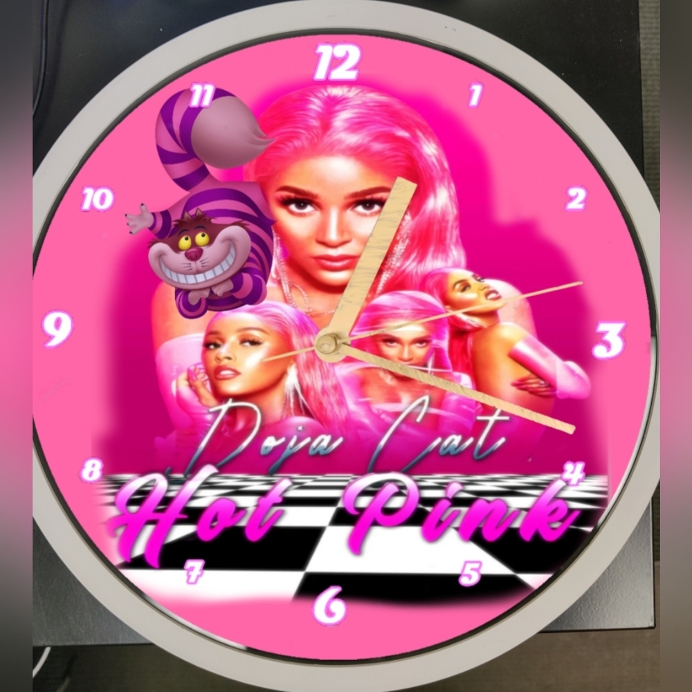 Doja Cat clock